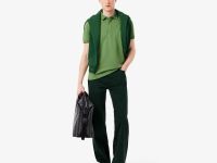 Мужское поло Lacoste PARIS стандартного кроя