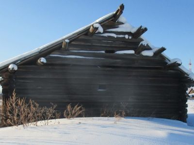 Зерновой однокамерный амбар (житница)