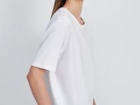 Футболка свободного силуэта из хлопка