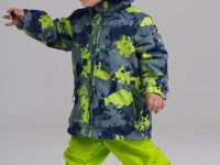 Куртка детская текстильная с полиуретановым покрытием для мальчиков (ветровка)