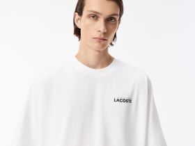 Мужская хлопковая футболка Lacoste
