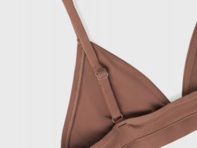 Топ из микрофибры, Коричневый