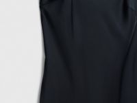 Платье на тонких бретелях, Черный