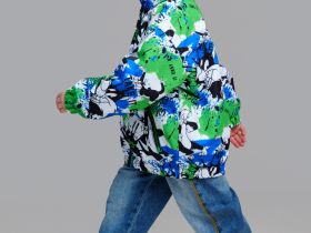 Куртка текстильная с полиуретановым покрытием для мальчиков (ветровка)