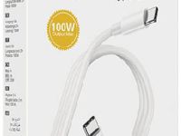 Кабель Hoco X51 High-Power USB-C / USB-C 2 м Белый