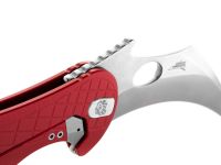 Складной нож LionSteel L.E.One, сталь Magnacut, рукоять алюминий, красный