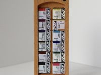 Набор акварели Super Vision 12 цв в кюветах, классическая палитра, деревянный кейс на магните