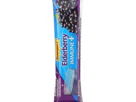 Emergen-C, Immune +, бузина, 50 мг, 18 пакетиков по 9,9 г (0,35 унции)
