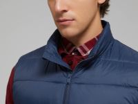 Стеганый пуховый жилет