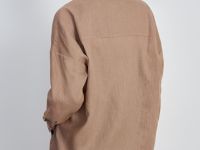 Рубашка изо льна свободного кроя