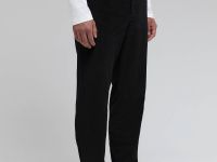 Брюки прямого кроя из хлопка