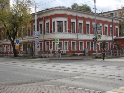 Здание частной мужской гимназии Циммерман, где учился К.П.Матвеев