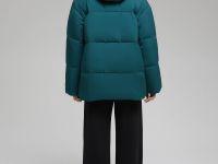 Стеганая куртка с капюшоном