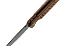 Складной нож Viking Nordway Ликург, сталь D2, рукоять G10, песочный