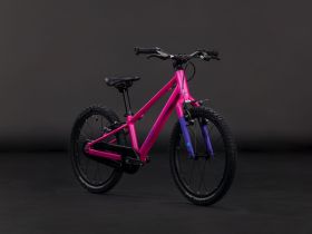 Детский велосипед Cube Numove 180, год 2026, цвет Розовый-Фиолетовый