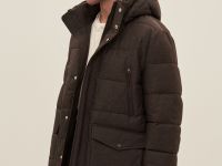 Куртка утепленная с воротником-стойкой