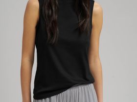 Брюки-палаццо с эластичным поясом