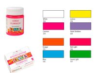 Акрил "Decola" 50 мл Флуоресцентный Белый