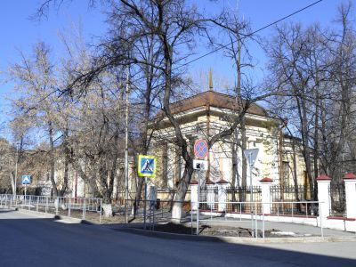 Городская хирургическая лечебница с рентгеновским кабинетом, построенная А.И. Текутьевым