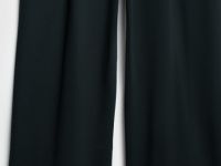 Трикотажные прямые брюки, Черный