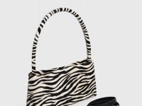 Сумка из натуральной кожи с ворсом, Мультицвет