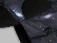 Флисовая шапка-ушанка