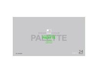 Палитра пластиковая Shinhan для акварели 24 прямоугольных ячейки