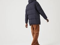 Мужской пуховик Lacoste с капюшоном