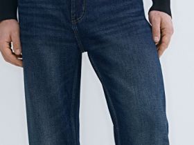 Прямые джинсы Straight, Синий