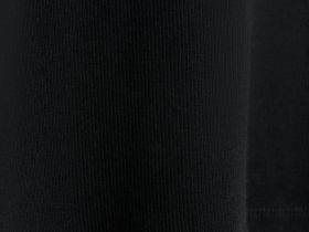 Приталенный лонгслив в рубчик, Черный