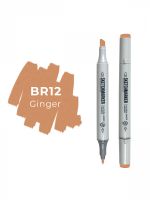 Маркер двухсторонний на спиртовой основе Sketchmarker Цвет Имбирь