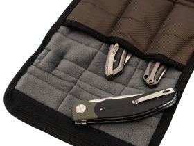 Сумка для 6 ножей KTB, коричневая