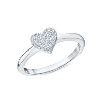 Серебряное кольцо с фианитами