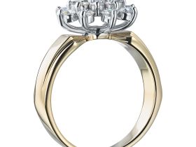 Кольцо из комбинированного золота э4812кц09160400