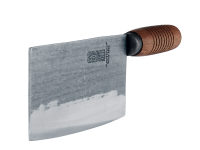 Кухонный нож топорик для мяса Tuotown 19 см, сталь Aus 10, рукоять венге