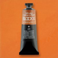 Масло Blockx 35 мл, Оранжевый прочный/Permanent Orange