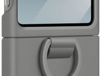 Чехол Samsung Silicone Case Z Flip6 Серый