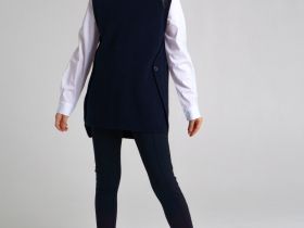 Жилет вязаный для девочки