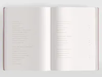 Блокнот моих желаний 24. Бордовый