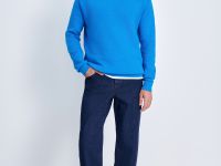 Джемпер из хлопка прямого силуэта