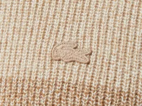 Мужской шерстяной свитер Lacoste в полоску