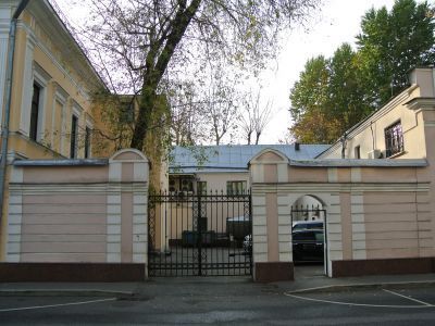 Ограда с пилонами ворот, 2-я пол. XIX в.-нач. XX в.