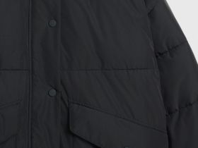 Утеплённая куртка, Черный