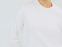 Джемпер плотной вязки, Белый