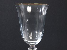 Бокал для вина Light wave Gold