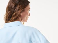 Женская рубашка Lacoste из тенселя