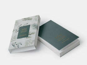 Блокнот "101 заветное желание" Хвойный. Обертка №5