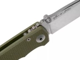 Складной нож Spartan Blades Talos, сталь CTS-XHP, рукоять G10, зеленый