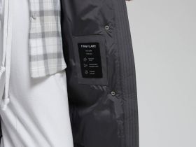 Длинный пуховик с натуральным пухом