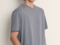 Футболка свободного силуэта в полоску